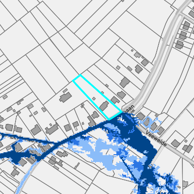 Overstromingsgevoelig (pluviaal)