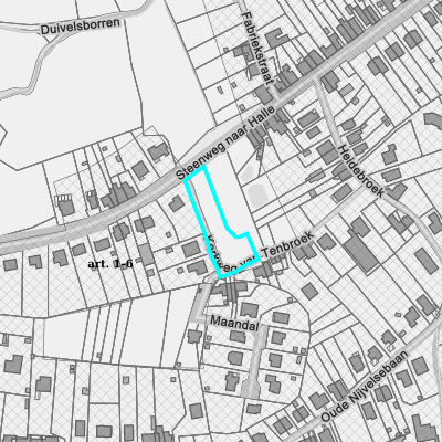 Ruimtelijke uitvoeringsplannen (RUP)