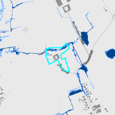 Overstromingsgevoelig (pluviaal)