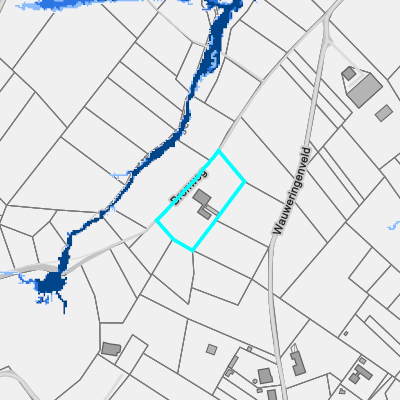 Overstromingsgevoelig (pluviaal)