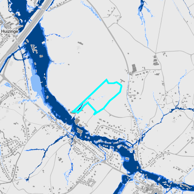 Overstromingsgevoelig (pluviaal)