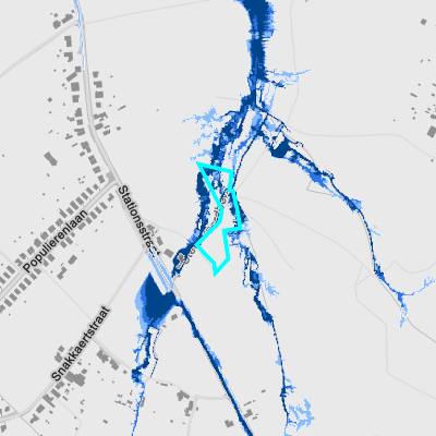 Overstromingsgevoelig (pluviaal)