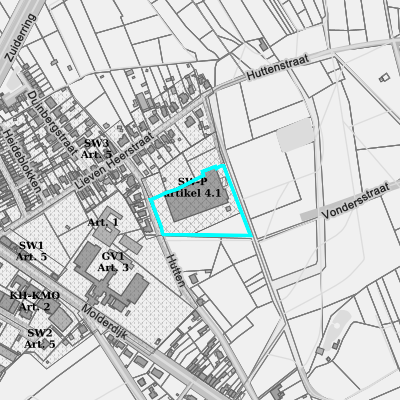 Ruimtelijke uitvoeringsplannen (RUP)