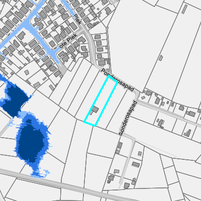 Overstromingsgevoelig (pluviaal)