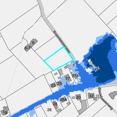 Overstromingsgevoelig (pluviaal)