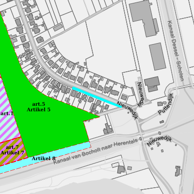 Ruimtelijke uitvoeringsplannen (RUP)