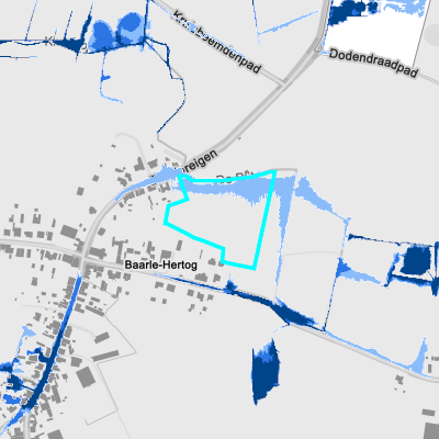 Overstromingsgevoelig (pluviaal)