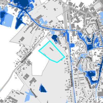 Overstromingsgevoelig (pluviaal)