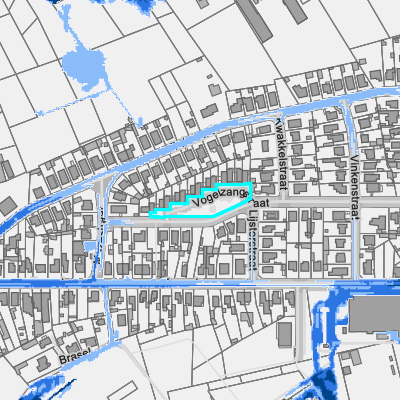 Overstromingsgevoelig (pluviaal)