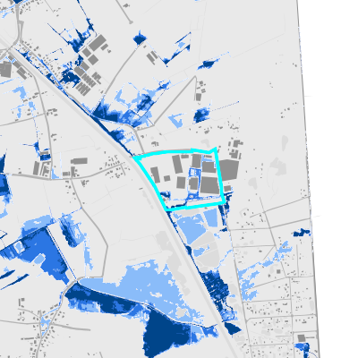 Overstromingsgevoelig (pluviaal)