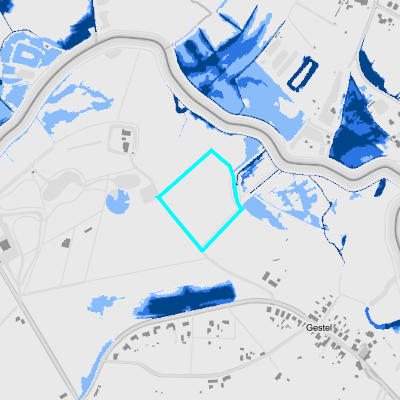 Overstromingsgevoelig (pluviaal)