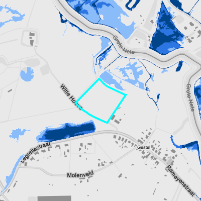 Overstromingsgevoelig (pluviaal)