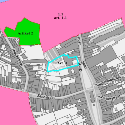 Ruimtelijke uitvoeringsplannen (RUP)