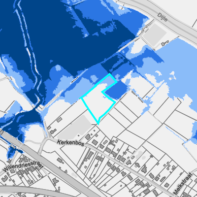 Overstromingsgevoelig (pluviaal)