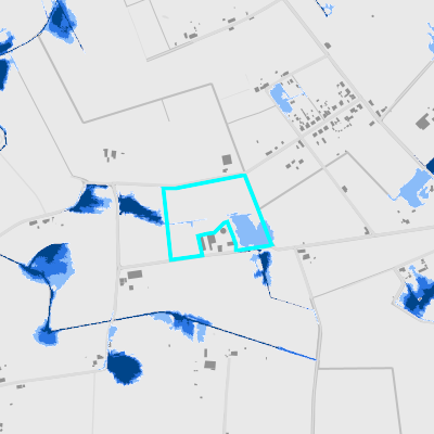 Overstromingsgevoelig (pluviaal)