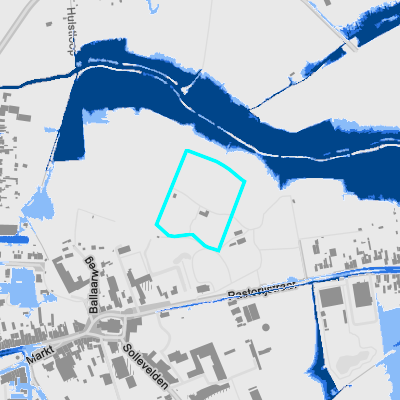 Overstromingsgevoelig (pluviaal)