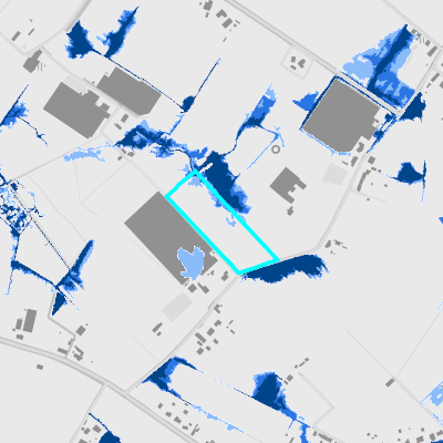 Overstromingsgevoelig (pluviaal)