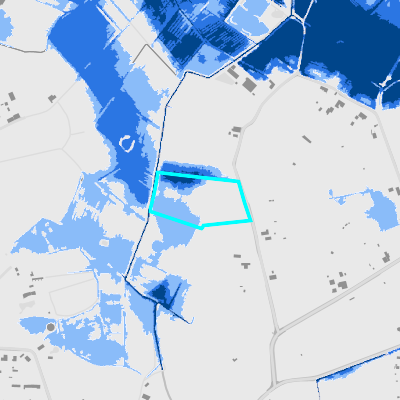 Overstromingsgevoelig (pluviaal)