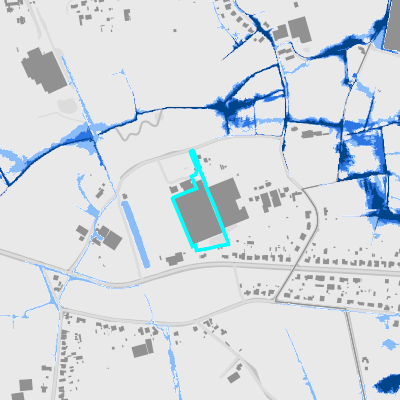 Overstromingsgevoelig (pluviaal)