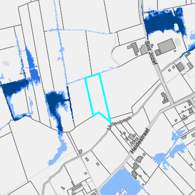 Overstromingsgevoelig (pluviaal)