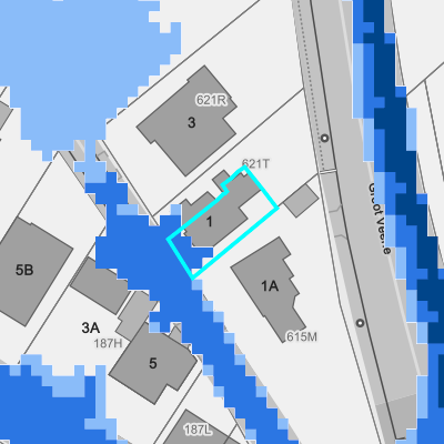 Overstromingsgevoelig (pluviaal)