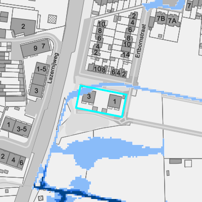 Overstromingsgevoelig (pluviaal)