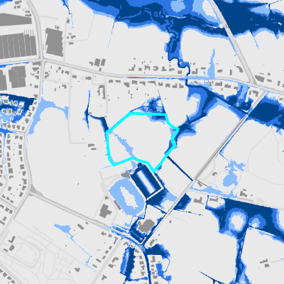 Overstromingsgevoelig (pluviaal)