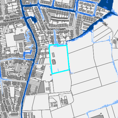 Overstromingsgevoelig (pluviaal)